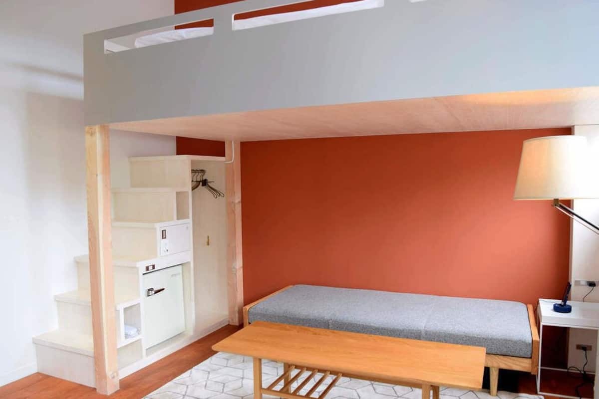 Camera doppia (Loft) | Una cassaforte in camera, Wi-Fi gratuito, accesso in sedia a rotelle