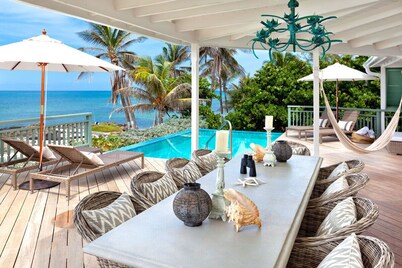 Amazing Beachfront Villa With Pool - Emily House