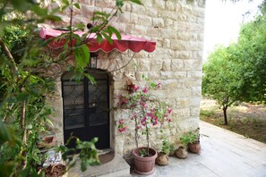 Façade de l’hébergement