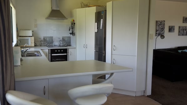 Fridge, oven, dishwasher, electric kettle