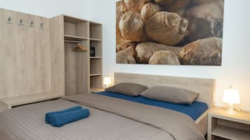 Double Room | In-room safe, individually decorated, desk, laptop workspace