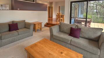 House, 3 Bedrooms | Living area | Flat-screen TV