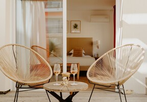 ห้องซูพีเรียดับเบิล, ระเบียง | ลานระเบียง/นอกชาน