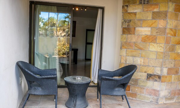 Apartemen Eksklusif | Teras/patio