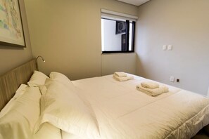 อพาร์ทเมนท์ (1 Bedroom) | 1 ห้องนอน, เตารีด/โต๊ะรีดผ้า, Wi-Fi, ผ้าปูที่นอน