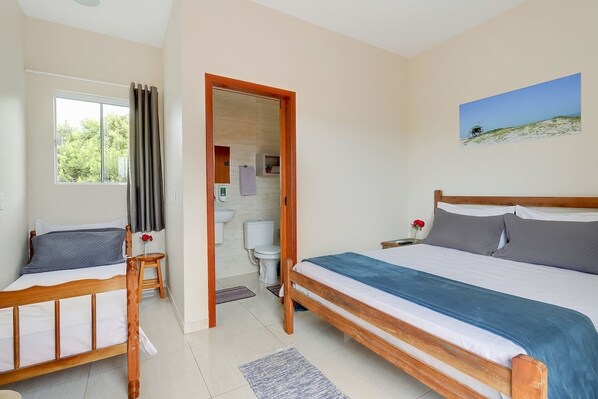 1 bedroom, iron/ironing board, bed sheets