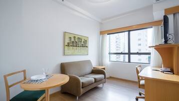 Apartment (0 Bedroom) | Iron/ironing board, travel crib, bed sheets