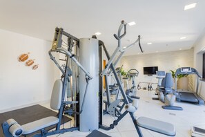 Fitness facility - Ce1407 Flat Para até 4, Andar Alto no Jardins! (São Paulo)