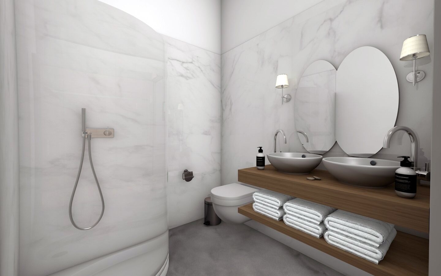 Bathroom shower