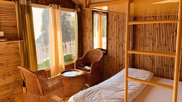 Premium bedding, memory-foam beds, free WiFi, bed sheets