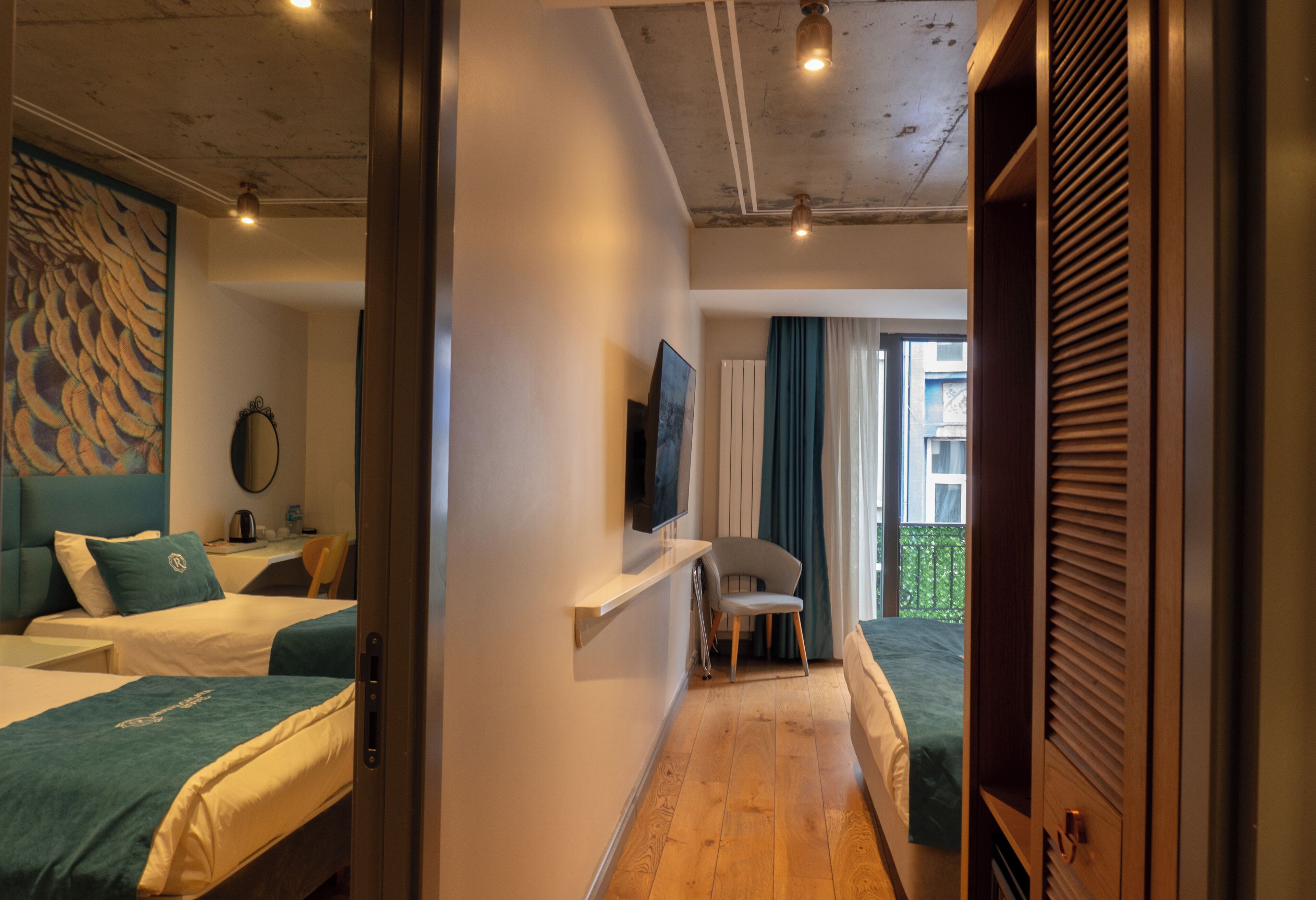 Familienzimmer | Allergikerbettwaren, Minibar (mit einigen kostenlosen Artikeln)