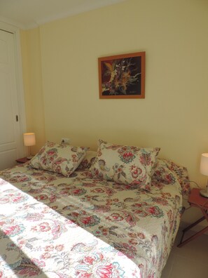 2 bedrooms, iron/ironing board