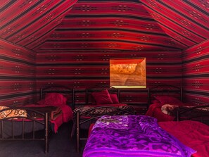 Bed sheets - Desert Bird Camp (Wadi Rum)