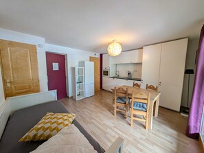 Interior - Cozy studio with large terrace, pets allowed, ski-in/ski-out (Montgenèvre)