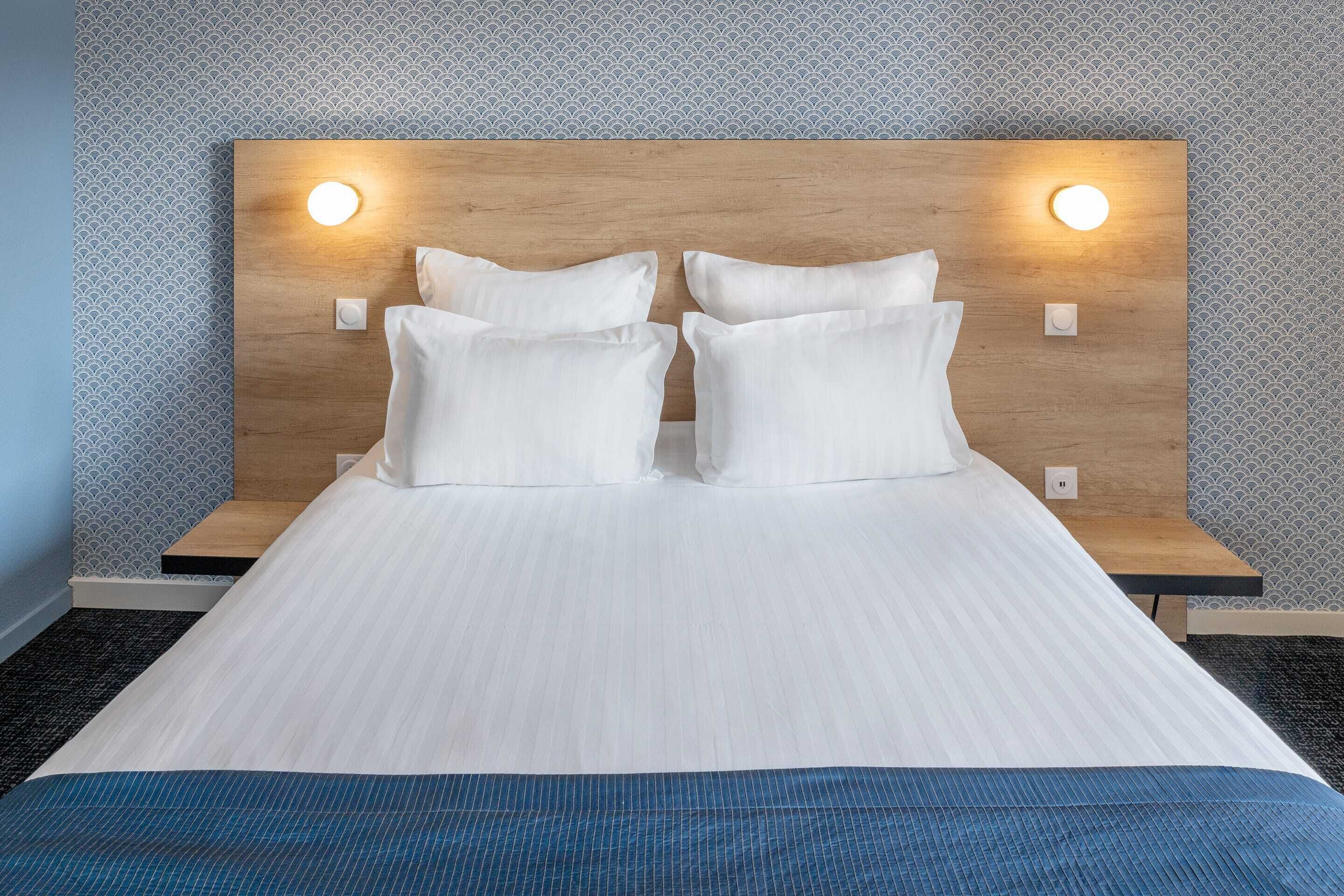 individually decorated, individually furnished, desk, blackout curtains