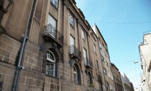 Façade de l’hébergement