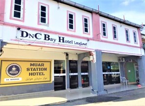 Fassade der Unterkunft