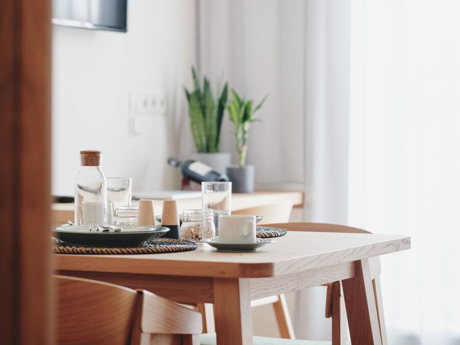 Essbereich im Zimmer