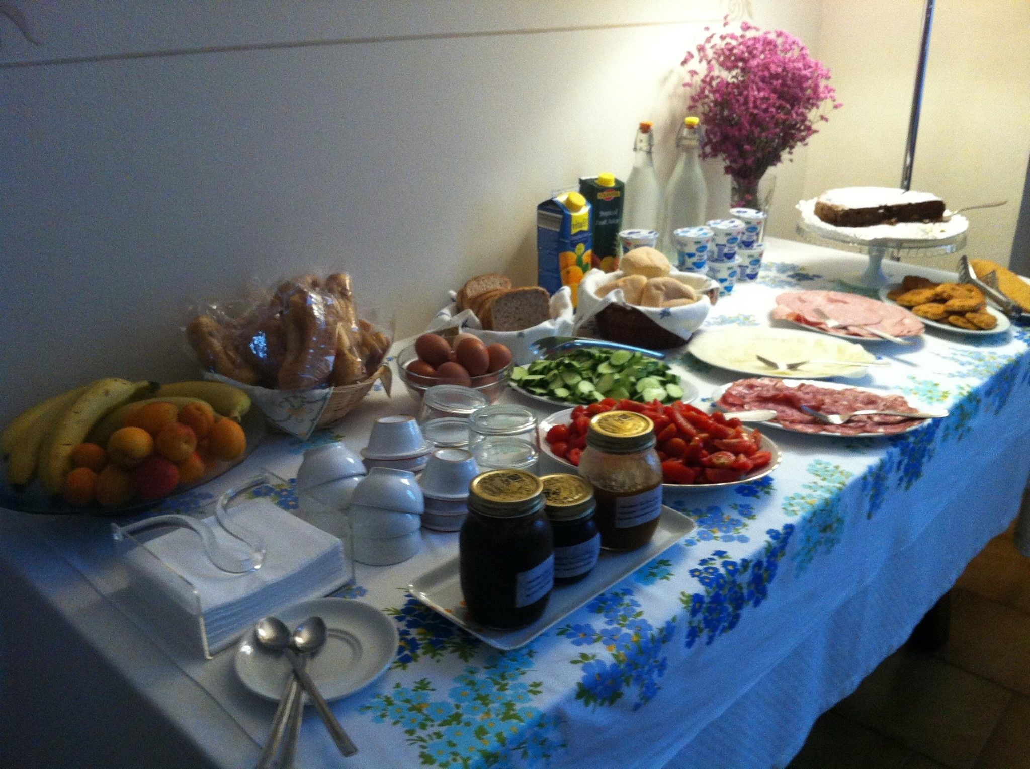 Kontinental frokost er inkludert hver dag