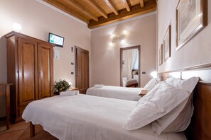 Hypo-allergenic bedding, individually decorated, individually furnished