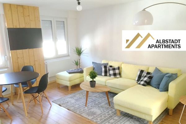 Wohnzimmer - Albstadt Apartments - Supreme