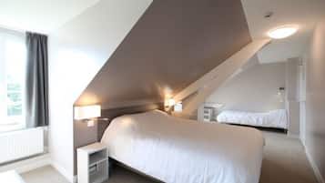 Chambre Double Supérieure | Literie de qualité supérieure, bureau
