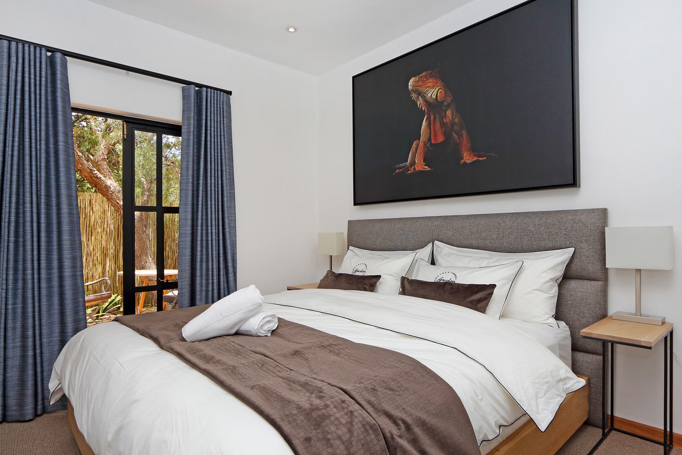 Frette Italian sheets, premium bedding, down duvets, Tempur-Pedic beds