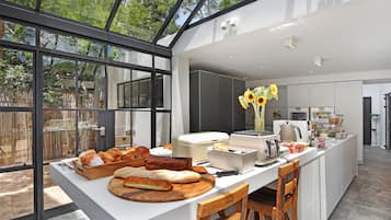 Petit déjeuner buffet