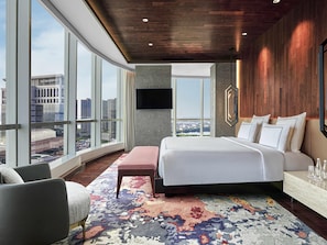 Presidential Room, 1 King Bed (St. Moritz) | Premium bedding, in-room safe, desk, laptop workspace