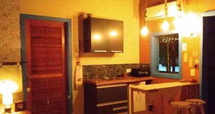 My coffee house, upper floor with stairs