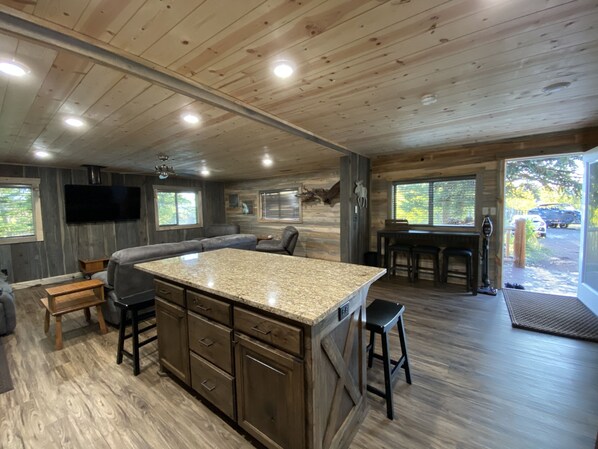 Interior - Targhee Creek Cabin by Yellowstone Park (Island Park)