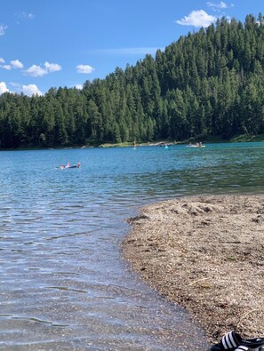 Beach - Targhee Creek Cabin by Yellowstone Park (Island Park)