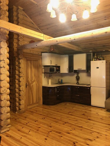 Гостевой домик с баней в лесу!