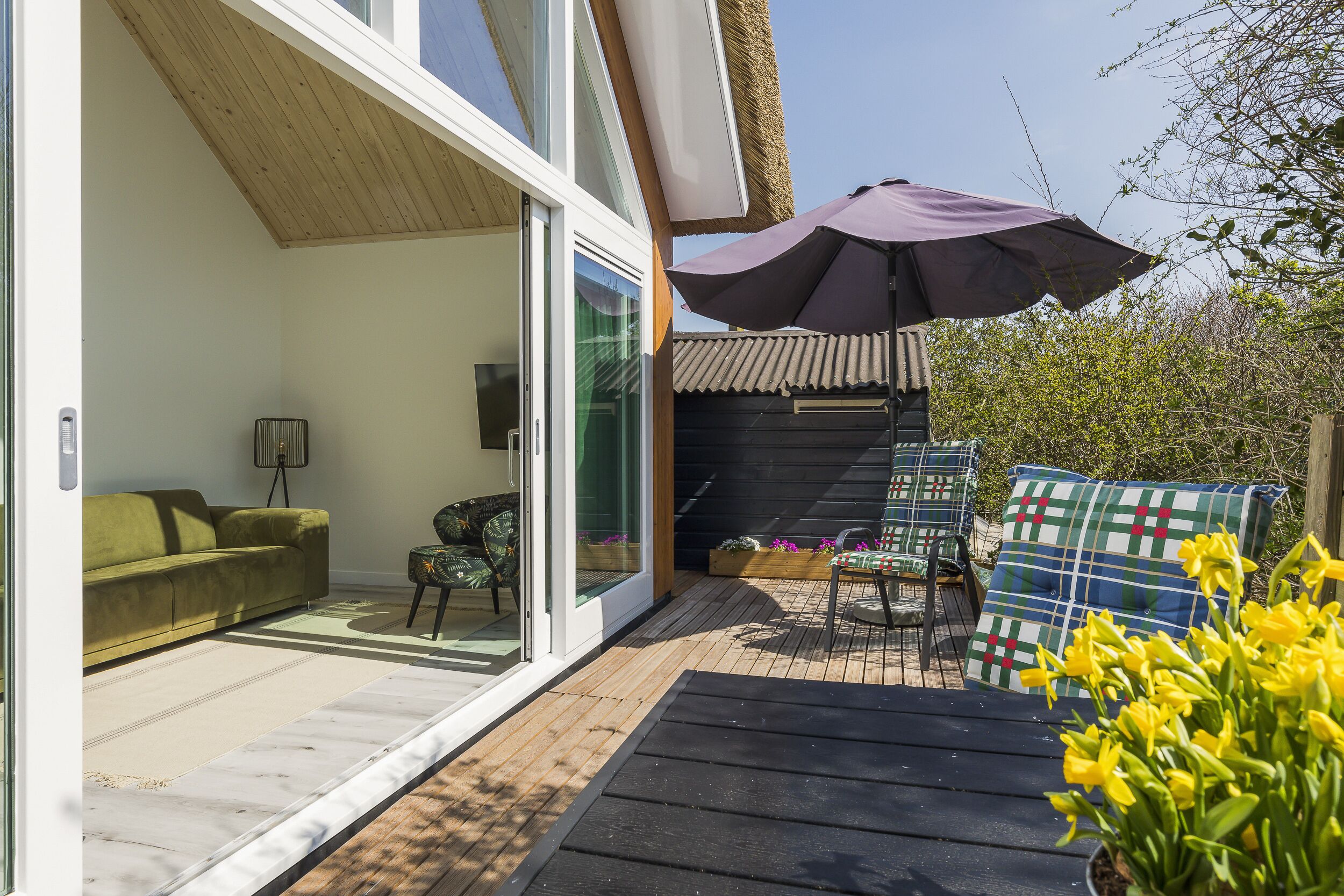 Ferienhütte | Terrasse/Patio