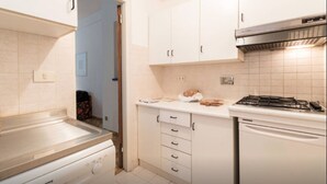 公寓, 1 間臥室 | 私人廚房 | 大型雪櫃/冰箱、爐具、廚房用具/餐具/器皿