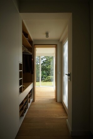 Interior - Baking with lake view, sauna + fireplace + boat + 2500sqm garden (Chossewitz)