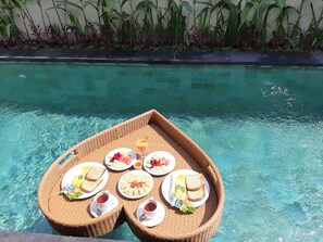 Breakfast meal - The Satya Villa (Ubud)