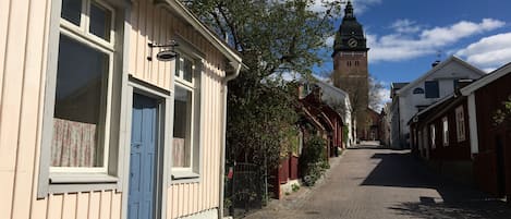 Overnatningsstedets facade