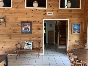 Dining - Beautiful location, private, serene and clean.  Near Athens and Hocking Hills (New Marshfield)