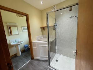 Bañera, toallas