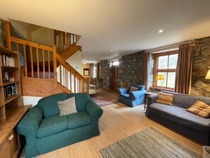 TV, fireplace, DVD player