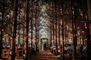 Espace mariage en plein air