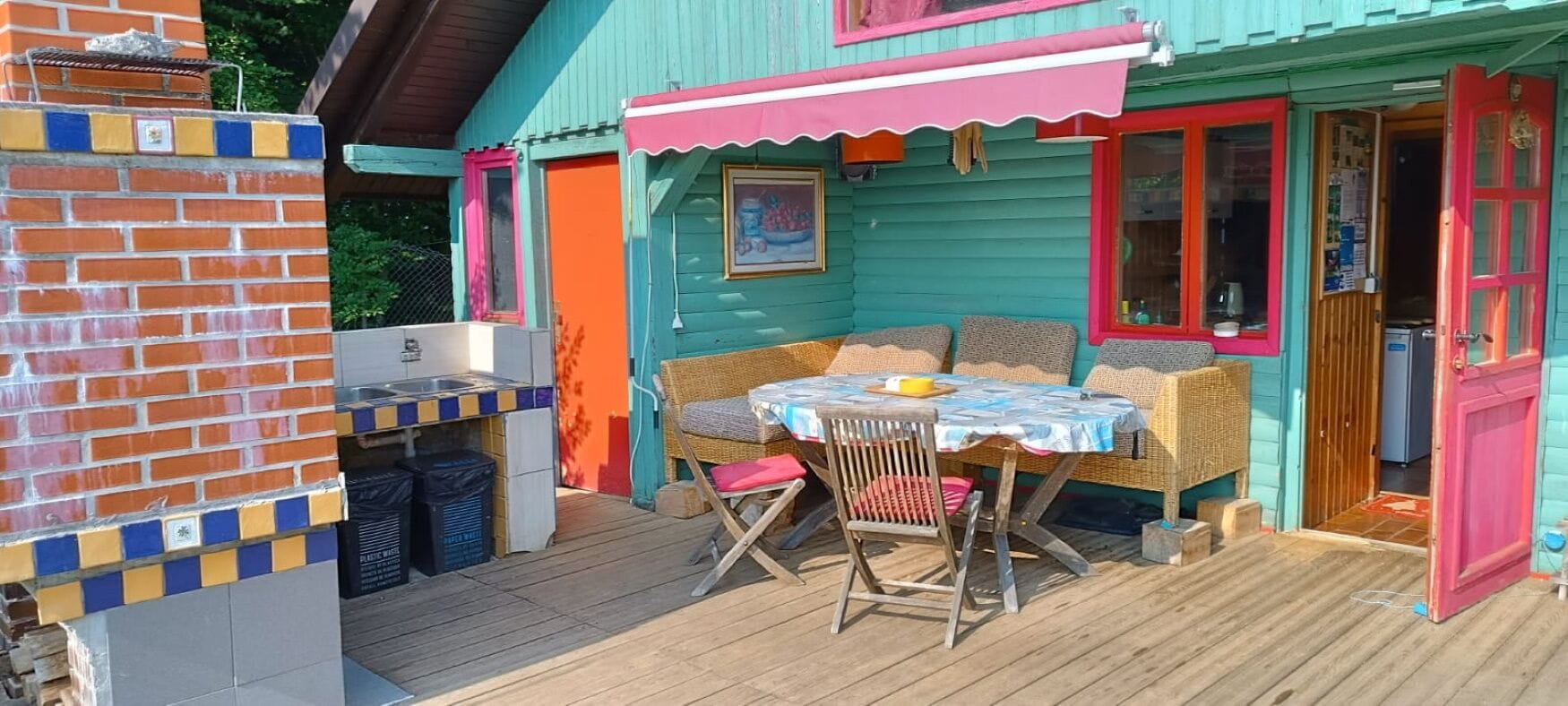 Facciata della struttura