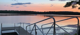 Sunset Cove I - Spacious modern home on Tripp Lake Maine