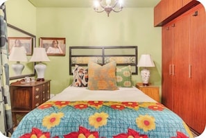 1 bedroom, iron/ironing board, free WiFi, bed sheets