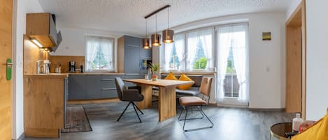 Leilighet, fjellutsikt (Corn) | Eget kjøkken | Kjøleskap, mikrobølgeovn, kokeplater og oppvaskmaskin