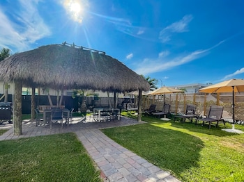 BBQ/picnic area at Greniers