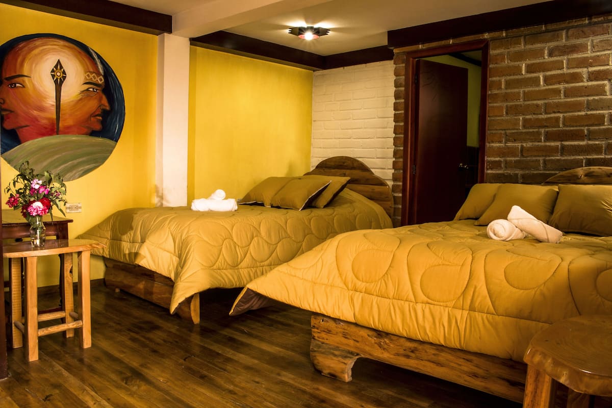 Family Twin Room | Down comforters, free WiFi