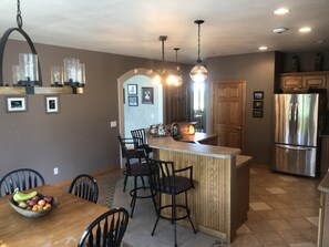 Dining - Fun luxury home with lots of space inside and out! (Fond du Lac)