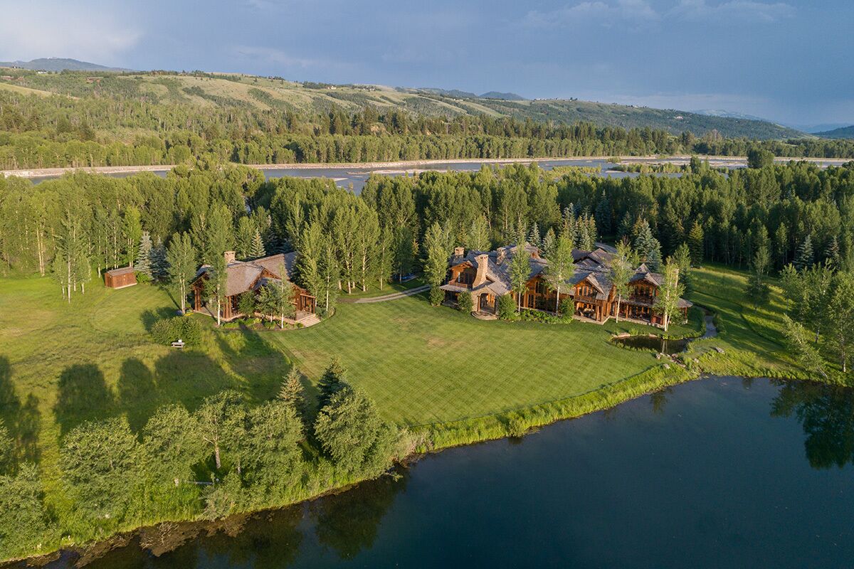 Private, luxury four-bedroom main house and two-bedroom guest house.